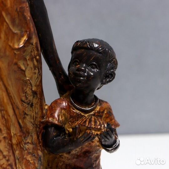 Сувенир полистоун 'Мать и дочь. Африка' 35х13 см