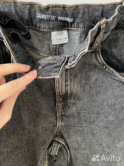 Джинсы, рубашка, футболка Zara 13 14 лет