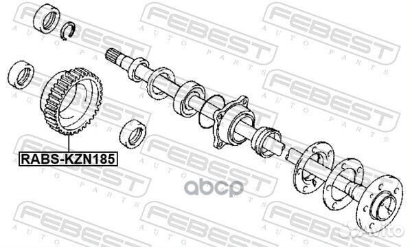 Кольцо ABS rabskzn185 rabs-KZN185 Febest