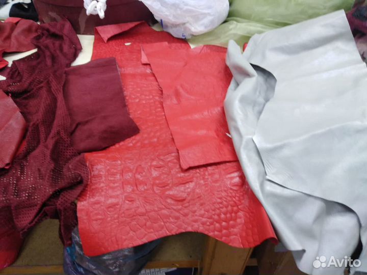 Кожанные ласкутки