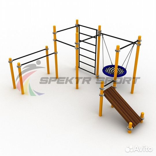 Комплекс для занятий Воркаут Pioner A16666