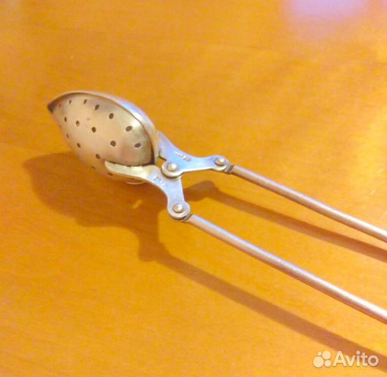 Ситечко-ложечка для заваривания чая. СССР. Винтаж