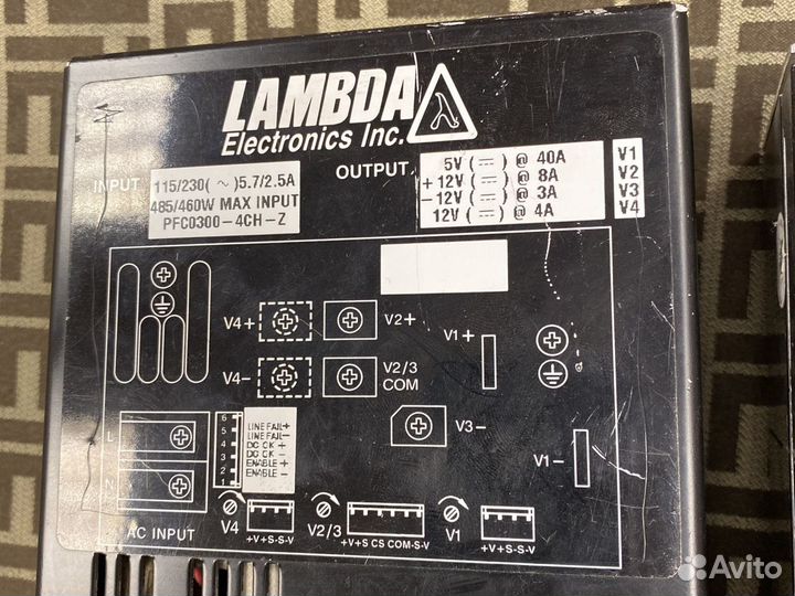 Блок питания промышленный 12V 5V Lambda Electronic