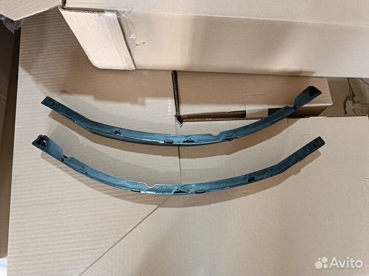 Ресницы переднего бампера Лада приора LADA priora