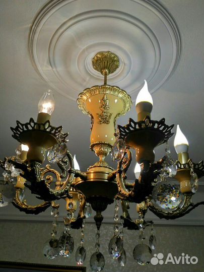 Установка и Реставрация люстры