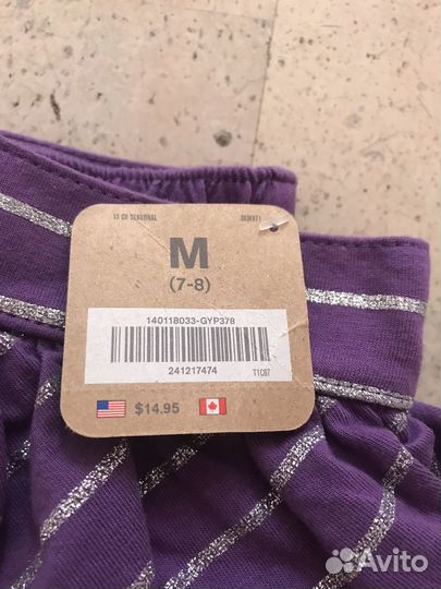 Юбка новая, амер.марки Crazy 8, разм. 7/8 лет