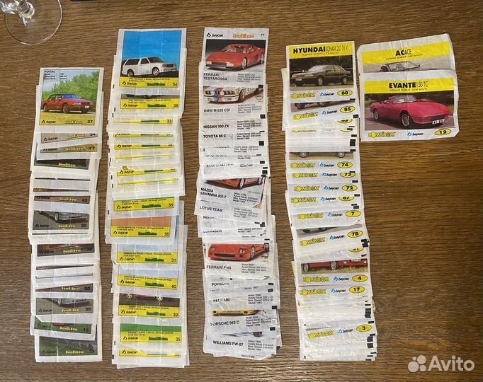 Коллекция вкладышей Bombibom