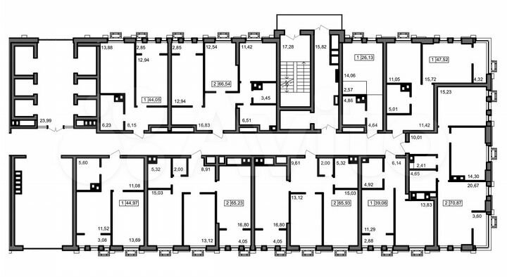 Квартира-студия, 26,1 м², 2/23 эт.
