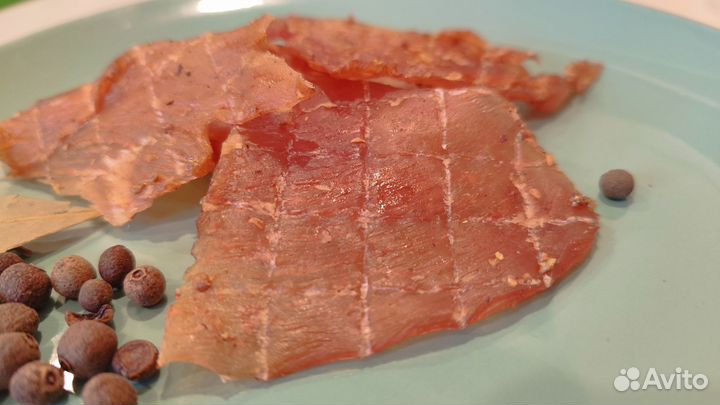 Вяленое мясо, куриные джерки