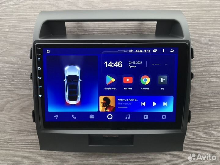 Магнитола Toyota Land Cruiser 200 Teyes CC2L plus