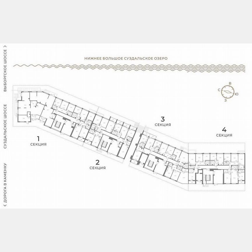 2-к. квартира, 66,3 м², 1/7 эт.