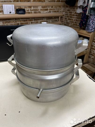 Соковарка алюминиевая