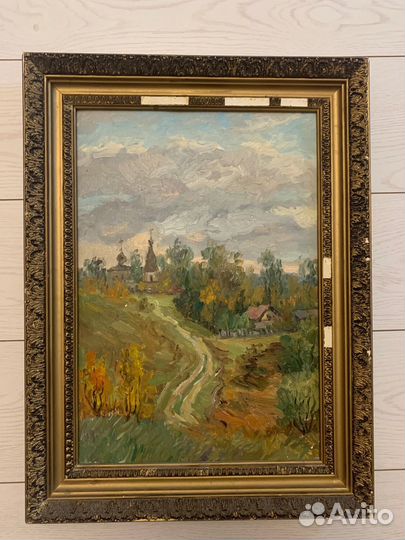 Картина А.Ф Мичурина «Дорога в храм»