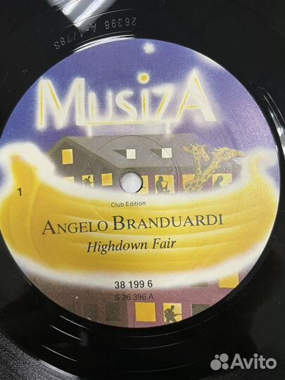 Angelo Branduari Highdown Fair Germany винил