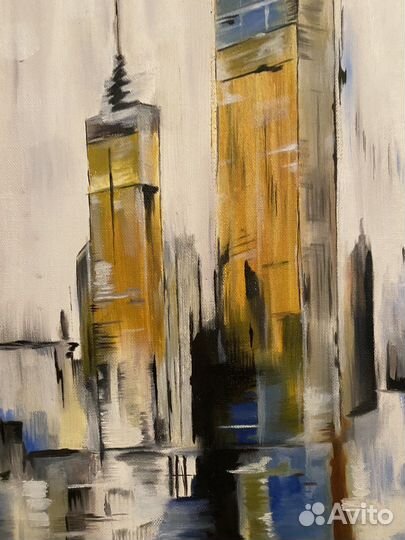 Город ветра картина масло