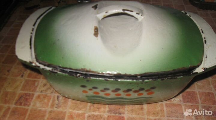 Утятница чугунная СССР