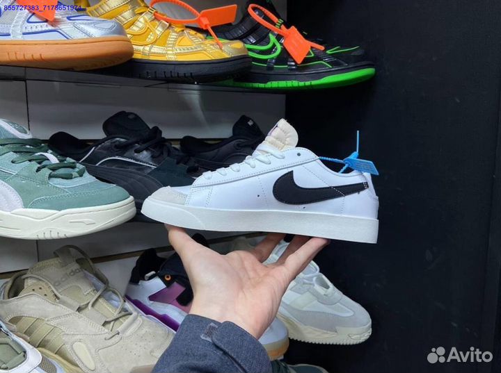 Кроссовки nike blazer low