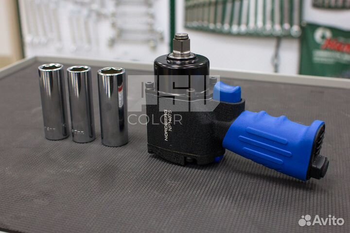 Пневмогайковерт ударный 1/2