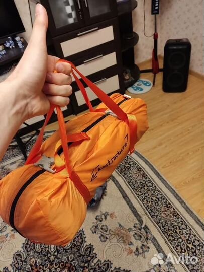 Палатка одноместная, туристическая двухслойная