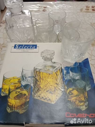 Графин и 6 стаканов