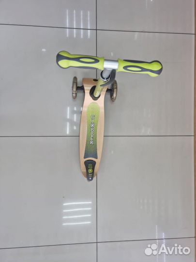 Самокат трехколесный Globber primo foldable wood L
