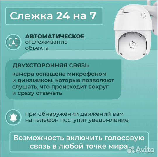 WI-FI всепогодная уличная камера видеонаблюдения