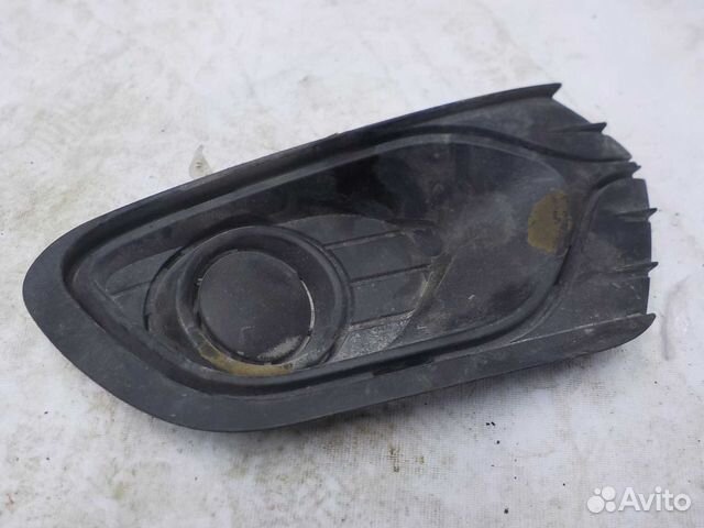 Накладка на бампер renault logan 2 передняя правая