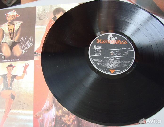 Boney M. - nightflight TO venus / 1978 germany + к