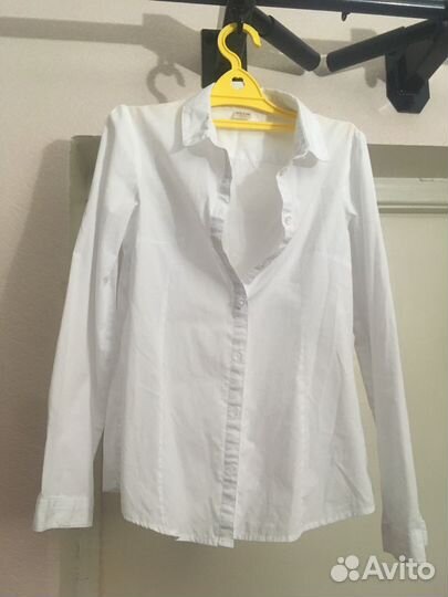 Рубашка (блузка) школьная для девочки р.152