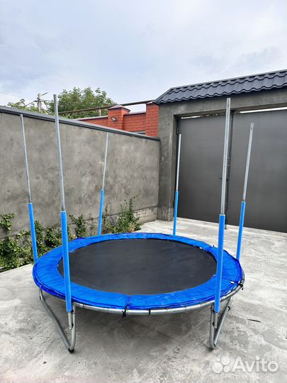 Батут с сеткой