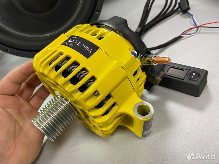 Генератор 390а TSA audio Ford Focus 1 1.6 Rocam