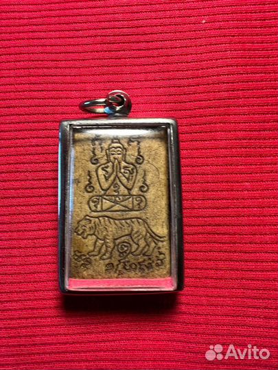 Талисман Будда Тигр и Монах Сак Янт Sak Yant Тай