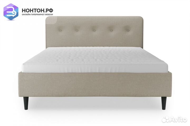 Кровать Милена бежевая