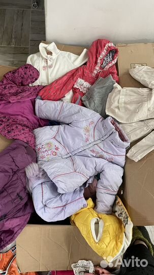 Детские вещи зимние для девочки