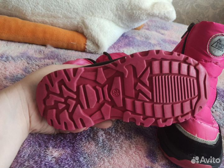 Зимние дутики детские