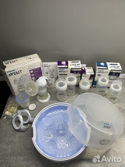 Philips Avent молокоотсос стерилизатор бутылочка