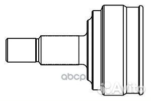 ШРУС opel vectra A 1.4-1.6 88-95 нар. +ABS 844055