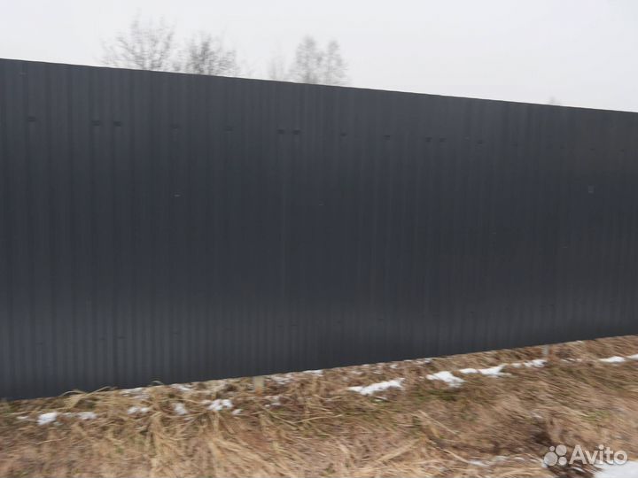 Заборы из профнастила от производителя