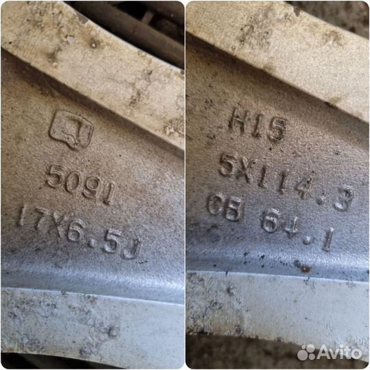 Колеса в сборе Honda CR-V 225/65R17