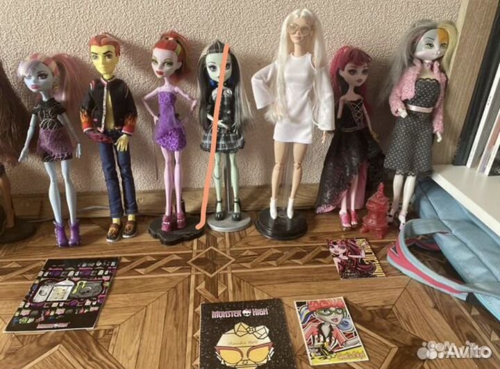 Куклы монстер хай, братц, барби