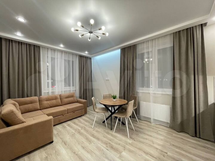 2-к. квартира, 55 м², 3/16 эт.