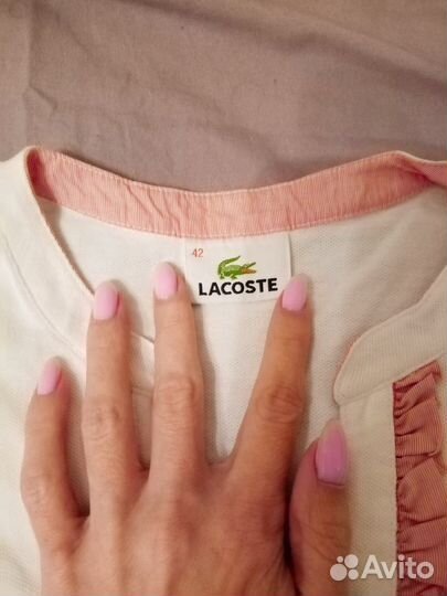 Поло Lacoste женское 46-48