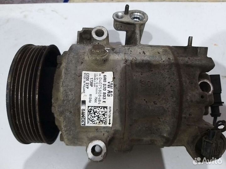 Компрессор кондиционера Skoda Rapid 2016
