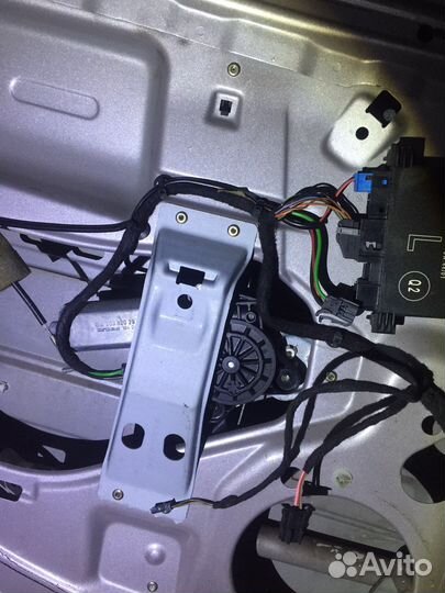 Блок двери и дверь mercedes w203