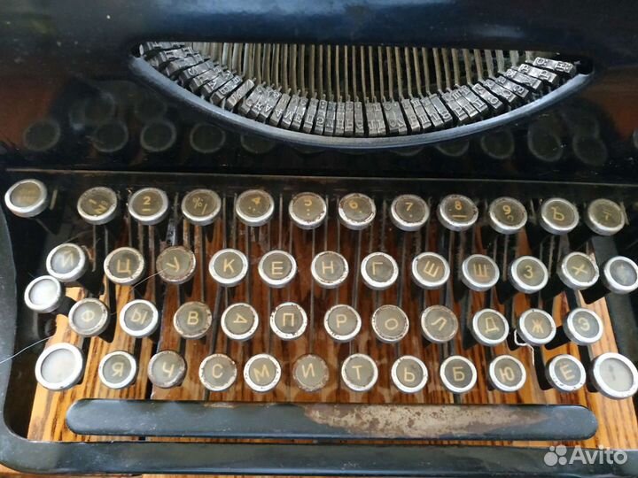 Печатная машинка из прошлого