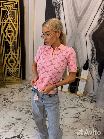 Футболка поло gucci