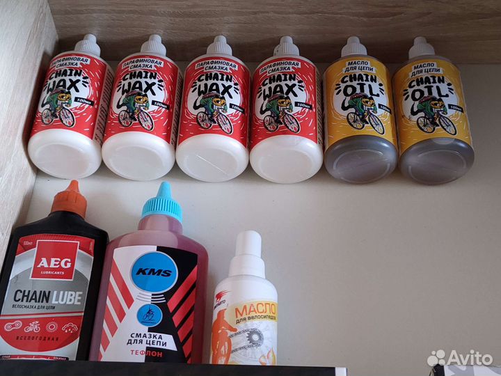 Смазки для цепи велосипеда профессиональные