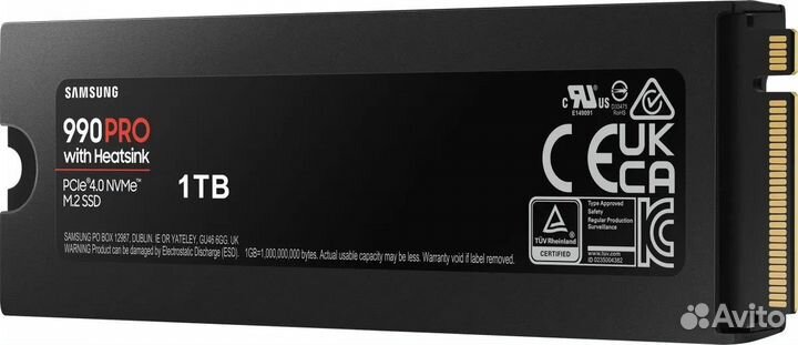 Накопитель SSD Samsung M.2 1Tb MZ-V9P1T0CW