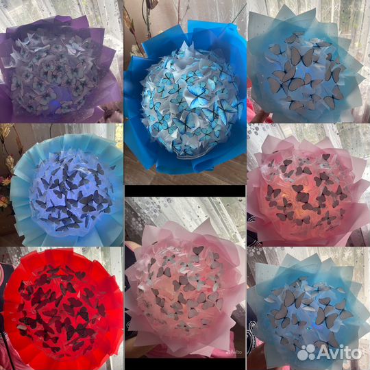 Букет из бабочек