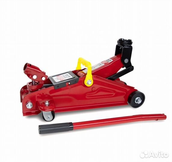 Домкрат подкатной AVS FJ-2000AL (поворотная ручка